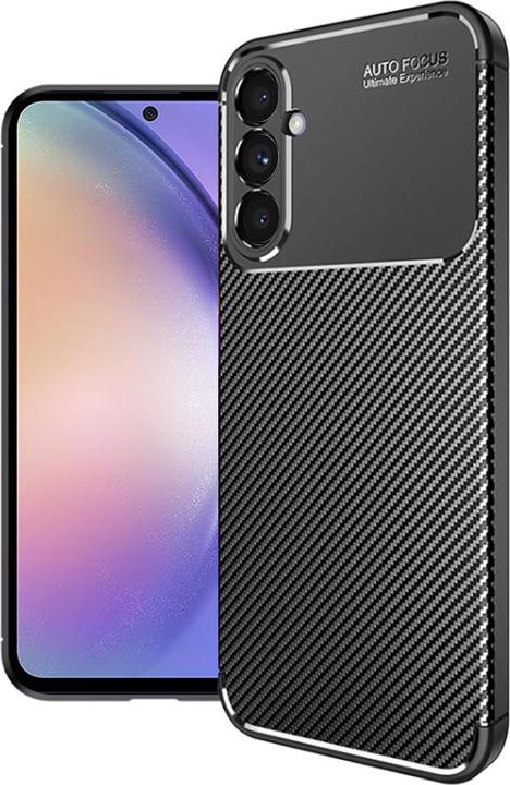 Immagine prodotto Techsuit - CarbonFiber - Samsung Galaxy A54 - Black (Samsung Galaxy A54)