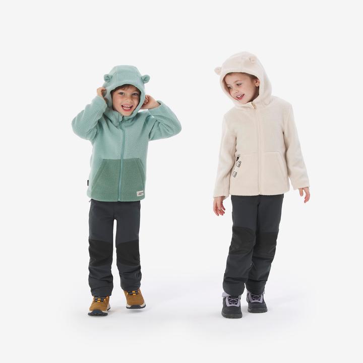 Image du produit Quechua Pantalon softshell de randonnée enfant 2-6 ans, MH900 noir (122)