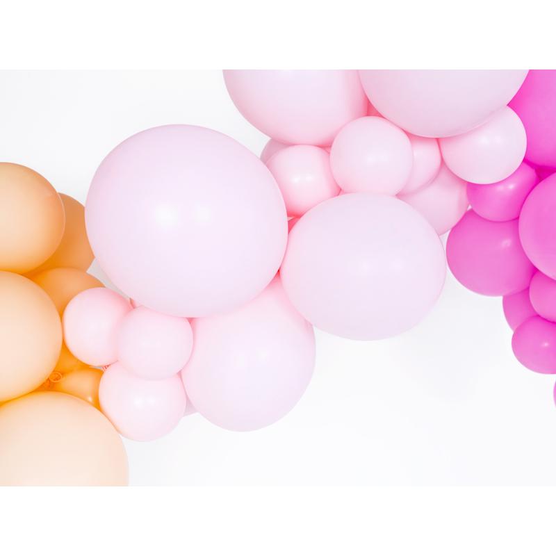 Thumbnail - Partydeco Ballons Strong Rose Pâle Pastel
