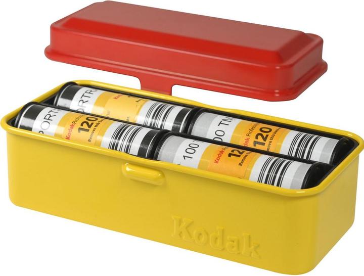 Actual product image Kodak FILM CASE 120/135 (LARGE) Red/Yellow (Photo case)