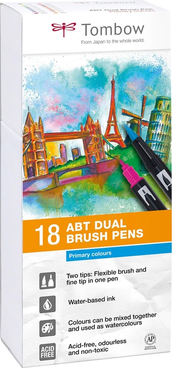 Produktbild Tombow ABT Dual Brush (Mehrfarbig, 18 x)