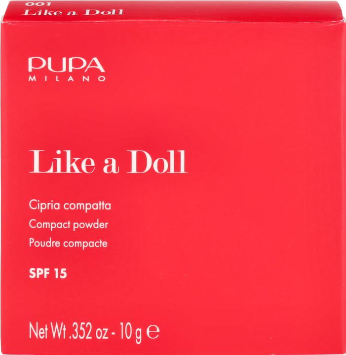 Immagine prodotto Pupa Milano Like A Doll Cipria Compatta Pelle Nuda 001 Porcellana (001)
