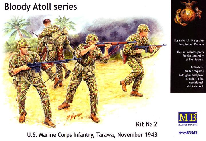 Produktbild Master Box 'Bloody Atol' U.S. Marine Corps Infantry