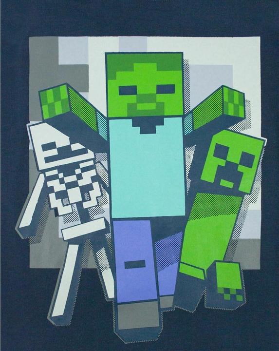 Actual product image Minecraft Undead pyjamas with shorts for boys (128)