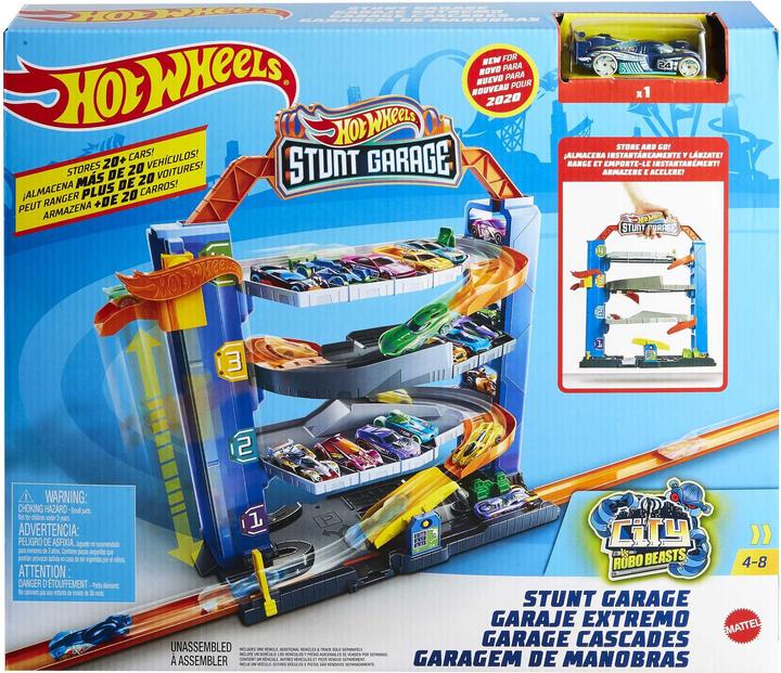 Produktbild Hot Wheels City Stunt Garage Spielset