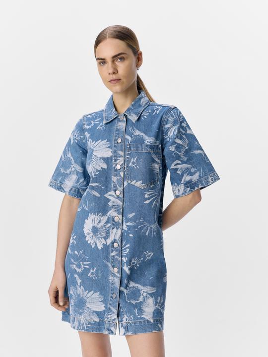 Produktbild Object Print Jeanskleid (XS)