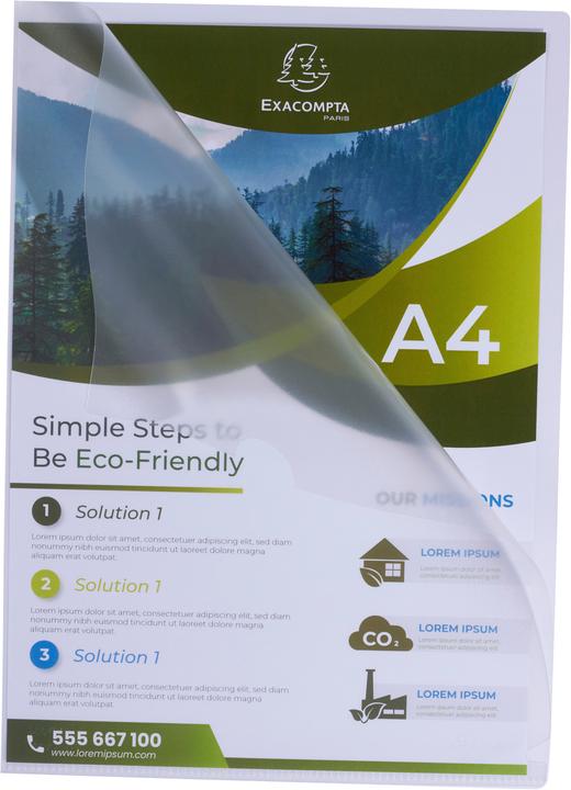 Produktbild Exacompta Sichthülle (A4, 100x)