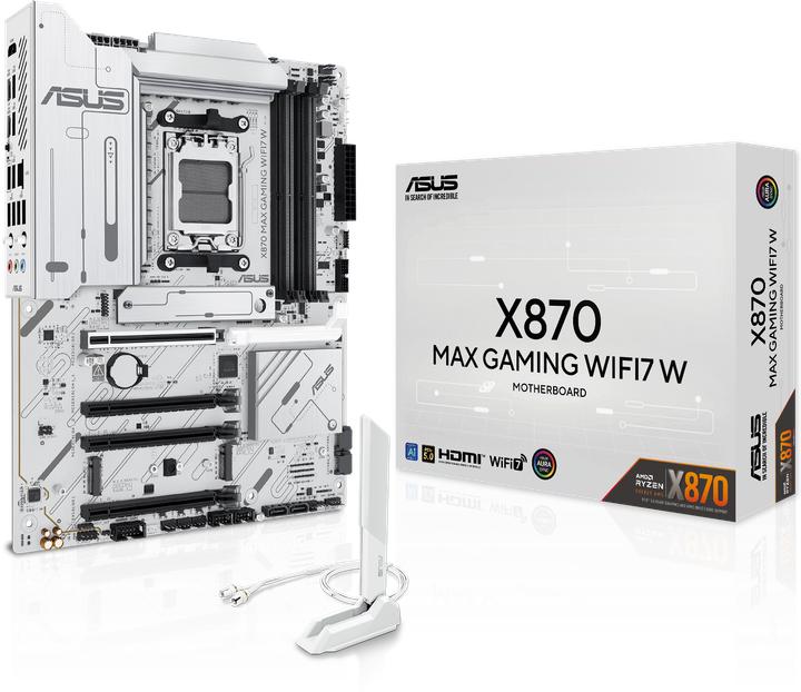Produktbild ASUS X870 MAX GAMING WIFI7 (AM5, AMD X870, ATX)