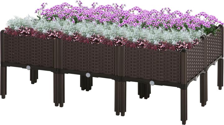 Produktbild Outsunny Hochbeet mit Abflusslöchern