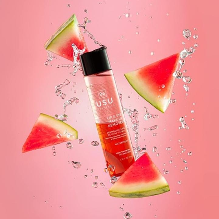 Produktbild USU Cosmetics LIP & EYE desmaquillante 100 ml (Reinigungstücher Gesicht, 100 ml)