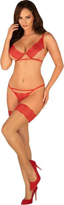 Immagine prodotto Obsessive Calze Mellania - Rosso (XL)