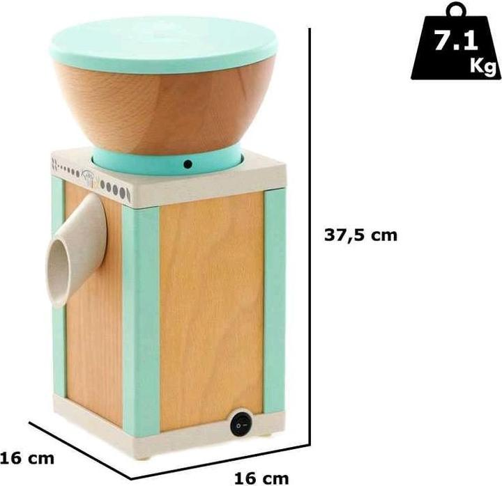 Actual product image Komo Mio grain mill water green beech wood motor 360 W