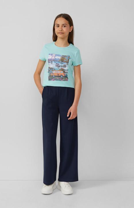 Produktbild S.Oliver T-Shirt T-Shirt aus Baumwolle mit Fotoprint (134, 140)