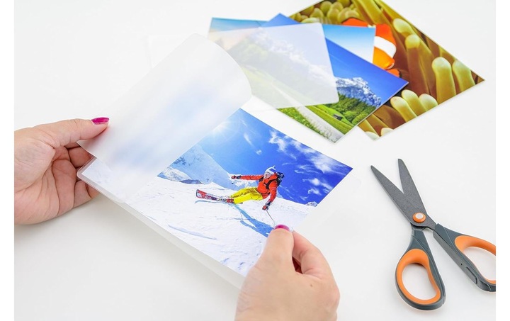 Actual product image Peach Laminating film A3 (A3, 100 Piece, 80 µm)