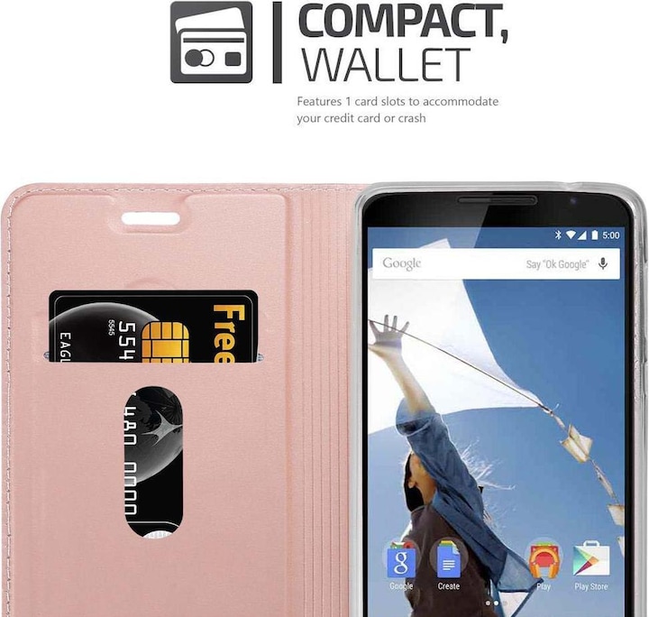 Produktbild Cadorabo Book Classy Style Cover (LG Nexus 6)