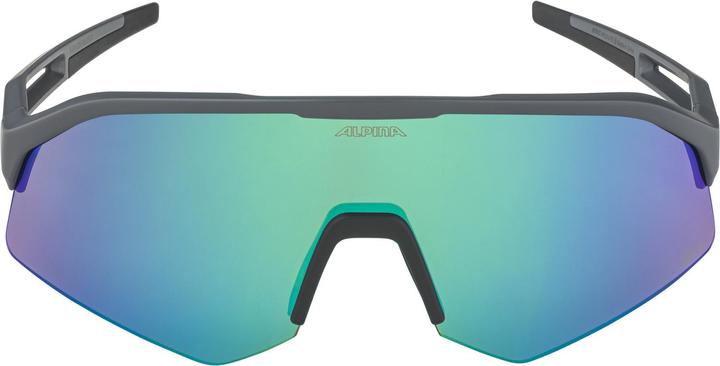 Image du produit ALPINA SPORTS Sonic Hr Q-Lite (Gris nuit mat, Miroir Vert)