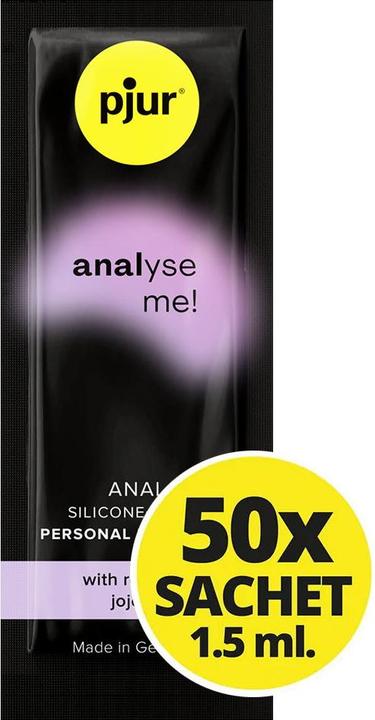Actual product image Pjur Analyse Me - Gleitgel auf Silikonbasis - 50 Sachets à 1.5 ml