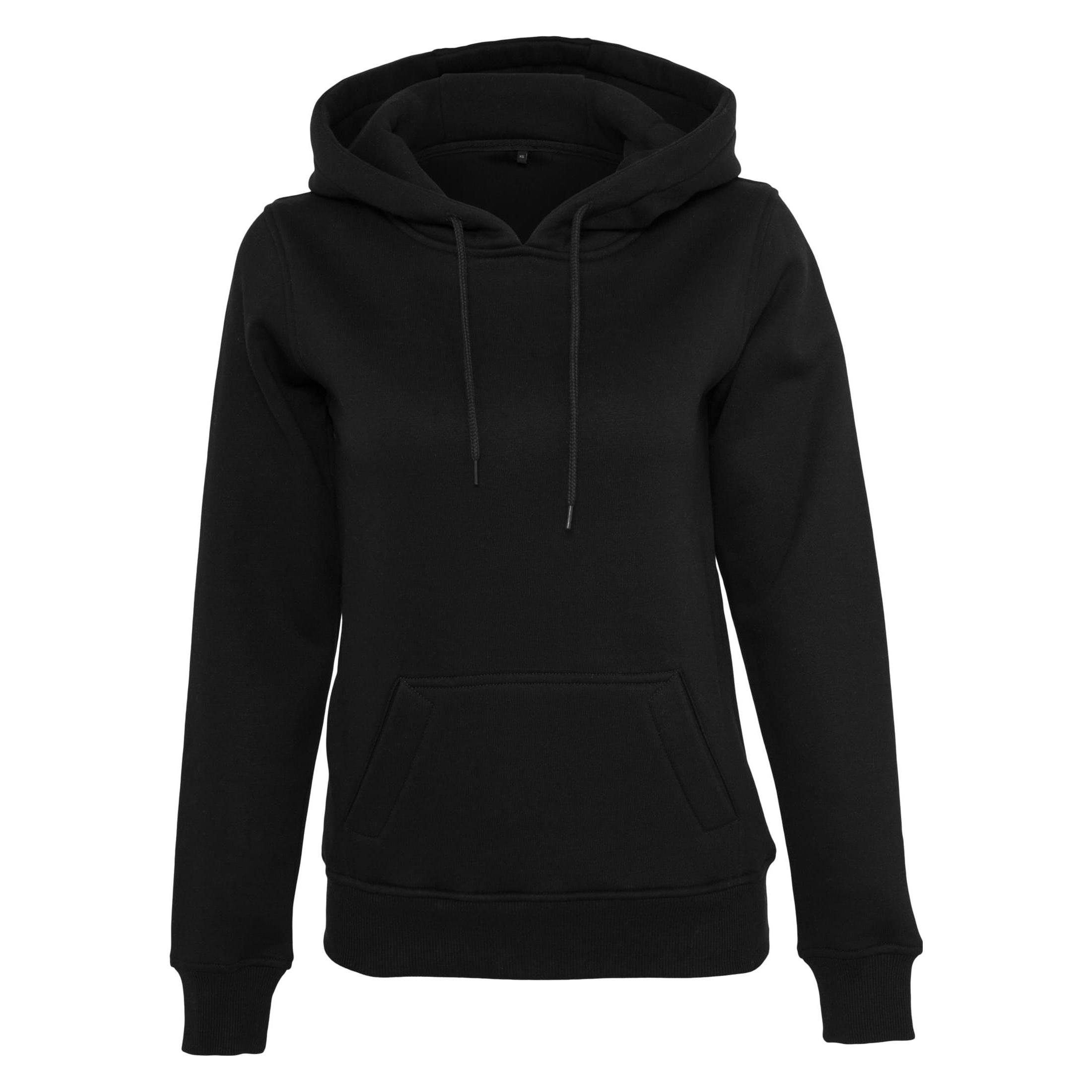 Build Your Brand, Damen, Pullover, Ladies' Heavy Hoody, Mehrfarbig, Grau, Schwarz, (Xl)