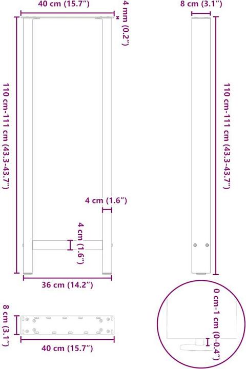 Image du produit vidaXL Osanne