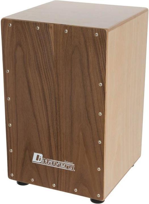 Actual product image Dimavery CJ-500 Cajon, walnut, adjustable (Cajon)