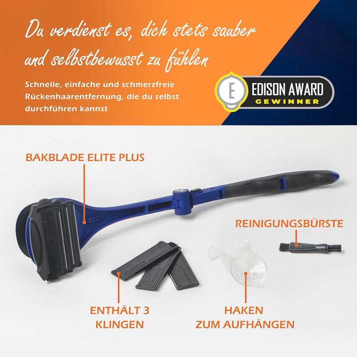 Image du produit baKblade 2.0 Elite avec lames de rechange
