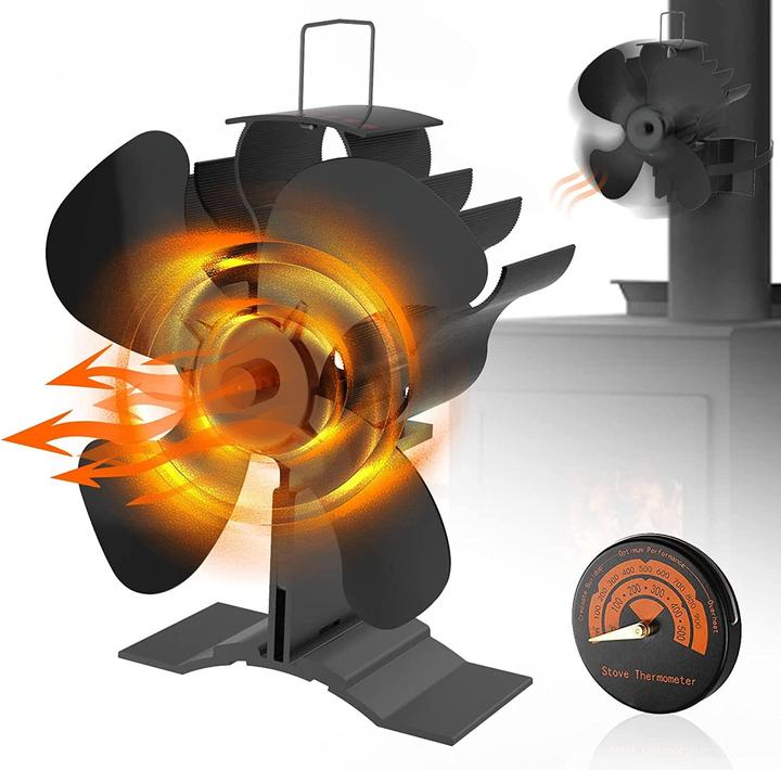 Image du produit Vazillio Ventilateur de cheminée 2 en 1