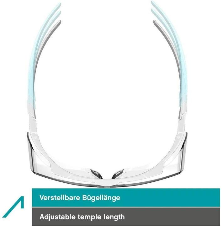 Actual product image Ace Schutzbrille Evo OTG für Brillenträger Weiss