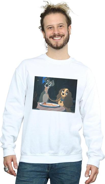 Immagine prodotto Disney Lady And The Tramp Spaghetti Slurp Felpa Uomo (XXL)