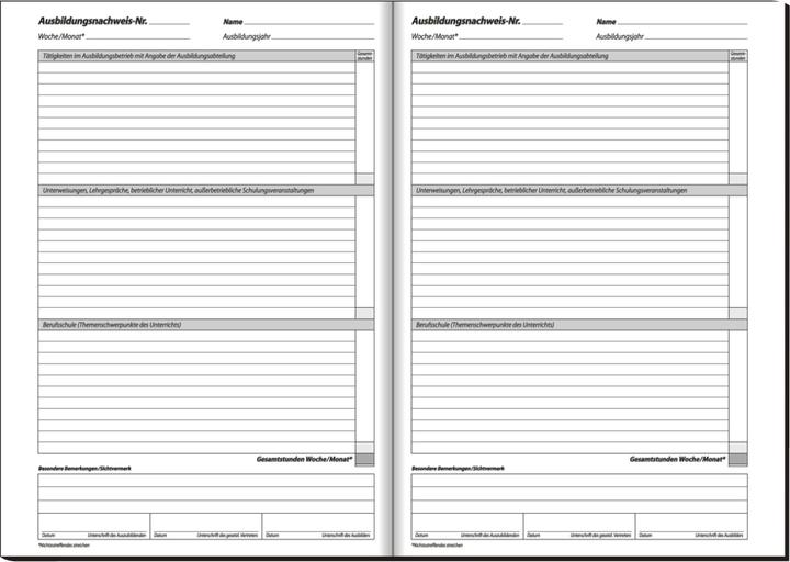 Sigel Ausbildungsnachweis