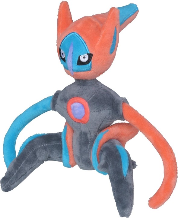 Immagine prodotto Pokémon Deoxys (Speed Forme) Peluche Cuties seduto - 18 cm (18 cm)