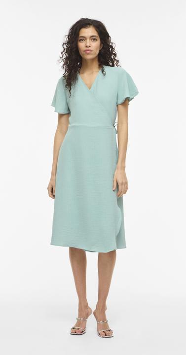 Produktbild Vila VILOVIE Kurzärmeliges Kleid mit V-Ausschnitt (44)