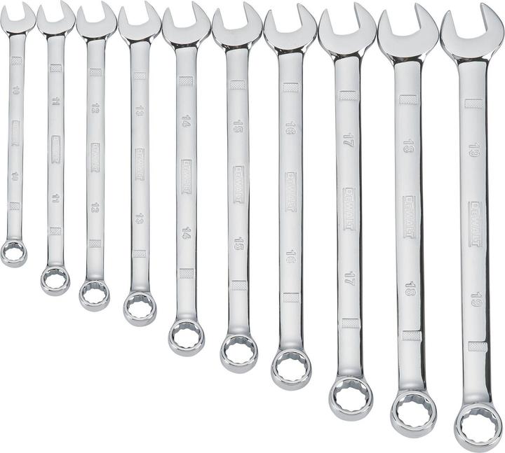 Produktbild DeWalt Dewa RingMaulschl Set metrisch 10tlg DWMT192271 (10 mm, 11 mm, 12 mm, 13 mm, 14 mm, 15 mm, 16 mm, 17 mm, 18 mm, 19 mm)