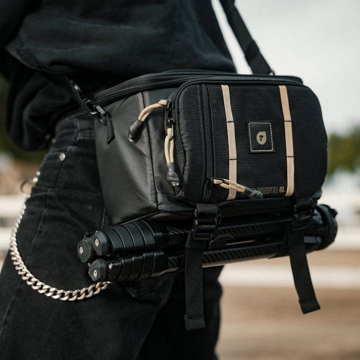 Actual product image PolarPro Kamera-Tasche RoadRunner 6 l Sling Schwarz (Camera shoulder bag, 6 l)