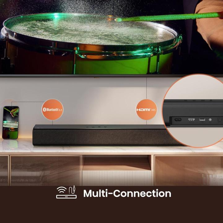 Actual product image Hisense HS1000 (120 W, 2.0 Channel)