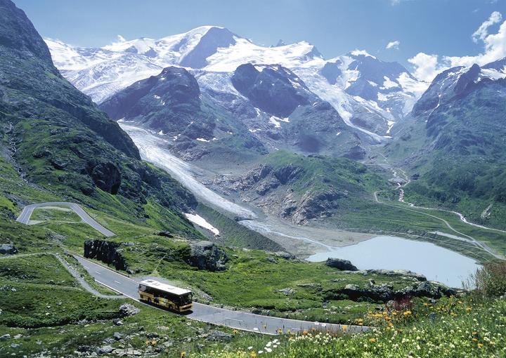 Produktbild Ravensburger Postauto auf Sustenpass (1000 Teile)