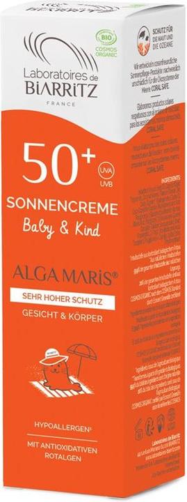 Produktbild Laboratoires de Biarritz Alga Maris Kinder SPF 50+ (Sonnencreme, SPF 50+, 100 ml, 161 g)