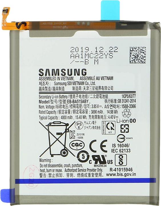 Produktbild Samsung EB-BA515ABY 4000 mAh Akku