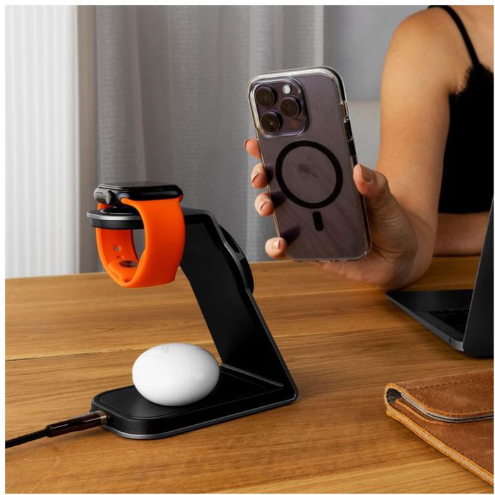 Actual product image Fixed MagPowerstation aluminium, gwiezdna szarość (30 W)