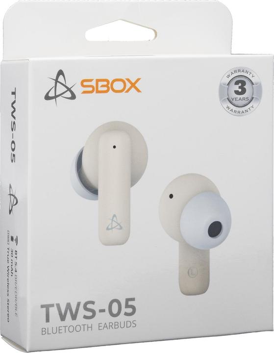 Immagine prodotto Sbox EB-TWS05 Beige (ANC, 4 h, Senza fili)
