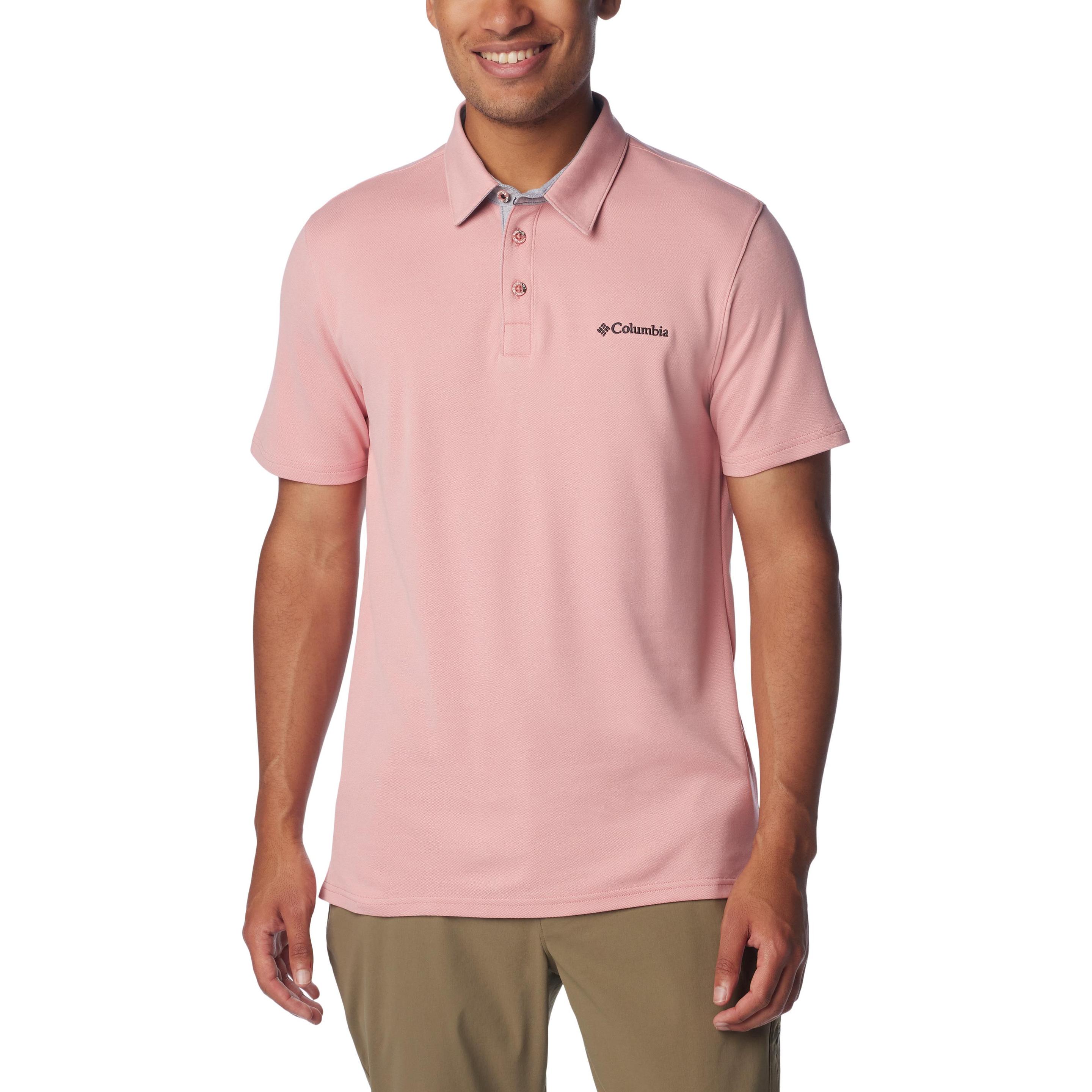 Columbia, Herren, Shirt, Nelson Point™ Polo, Rot, (M)
