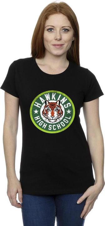 Produktbild Netflix Stranger Things Hawkins Tiger Circle TShirt (M)