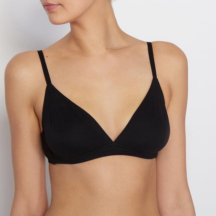Image du produit La Redoute Collections Soutien-gorge triangle uni Cottone (70 C)