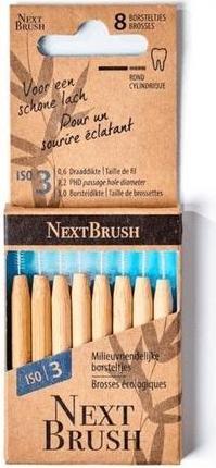 Immagine prodotto Next Brush Nextbrush Scovolini Interdentali in Bambù Iso 3 8 Pezzi (8 x)
