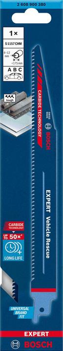 Actual product image Bosch Professional Zubehör EXPERT 'Vehicle Rescue' S 1157 CHM reciprocating saw blade, 1 piece