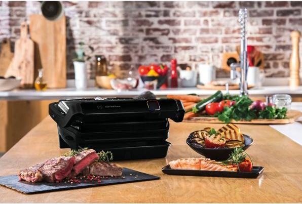 Produktbild Tefal OptiGrill Elite Kontaktgrill (GC7508), Schwarz