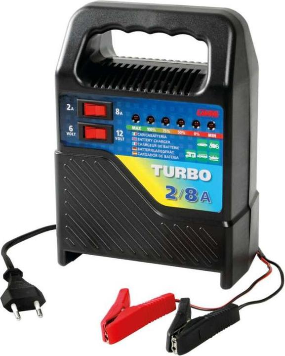 Produktbild Lampa Turbo Batterieladegerät 6/12V/2/8 A (12V, 6V)