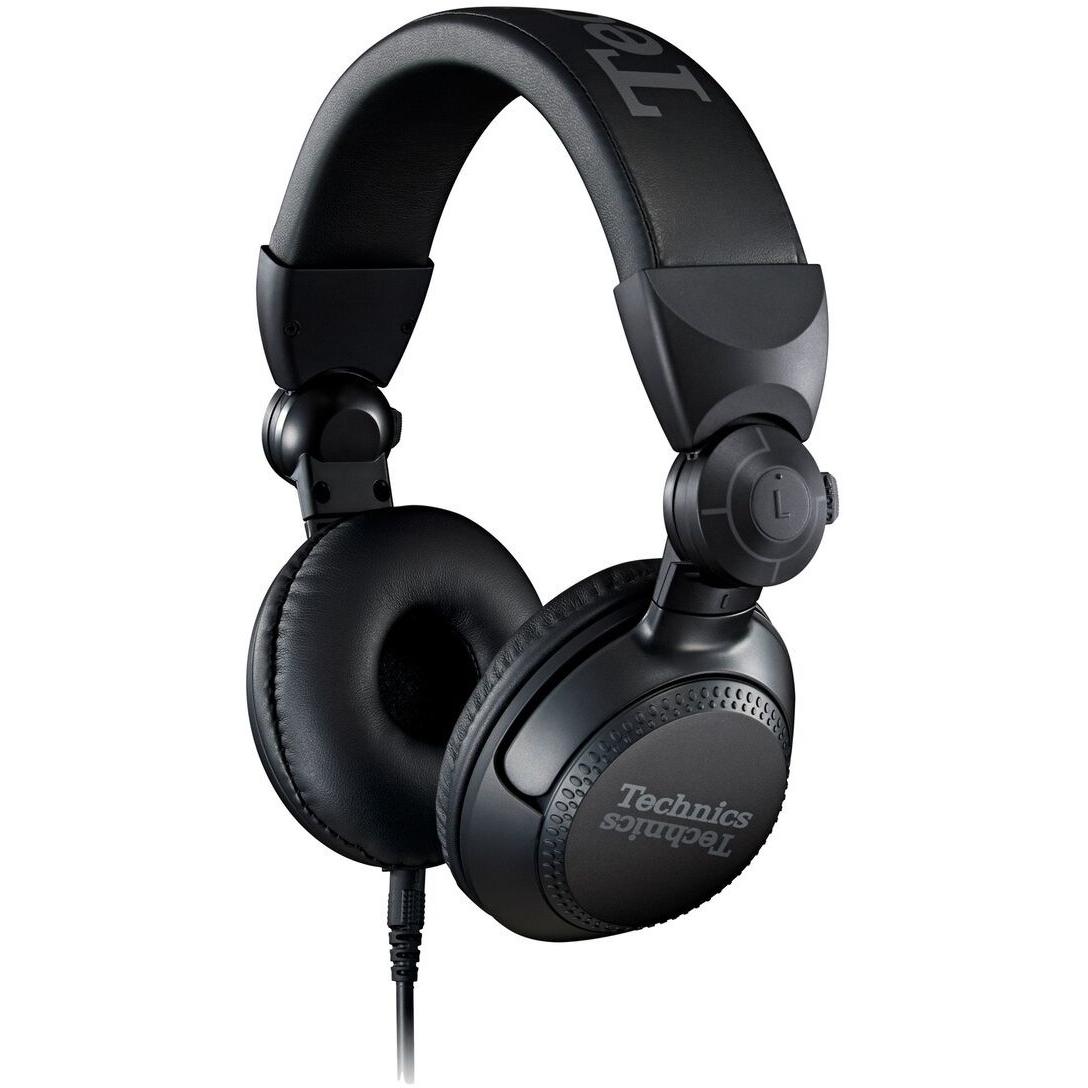 Technics EAH-DJ1200 (keine Geräuschunterdrückung, Kabelgebunden), Kopfhörer, Schwarz