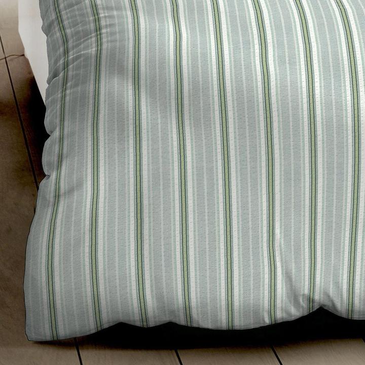 Produktbild Kaeppel Seersucker Bettwäsche Resort jade (155x220 cm + 80x80 cm)