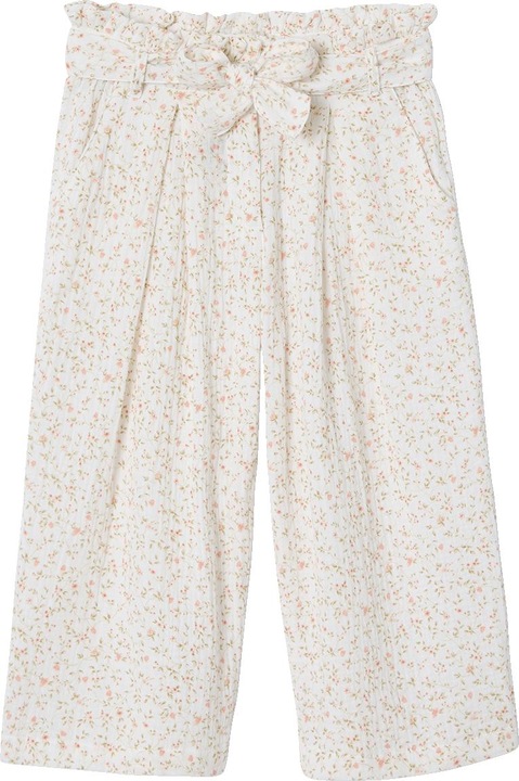 Actual product image Vertbaudet Mädchen Paperbag-Hose, 7/8 (146)
