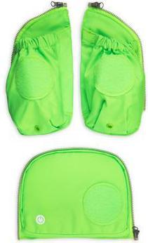 Ergobag Fluo LED-Zip Set mit Seitentaschen Grün